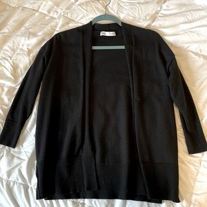 Zara black cardigan